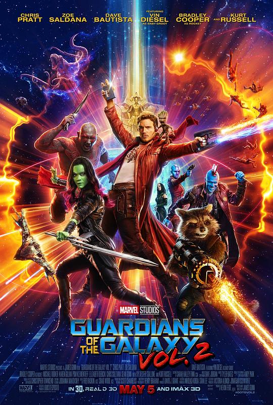 银河护卫队2 Guardians of the Galaxy Vol. 2 (2017) / 星际异攻队2(台) / 银河守护队2(港) / 银护2 / Guardians of the Galaxy 2