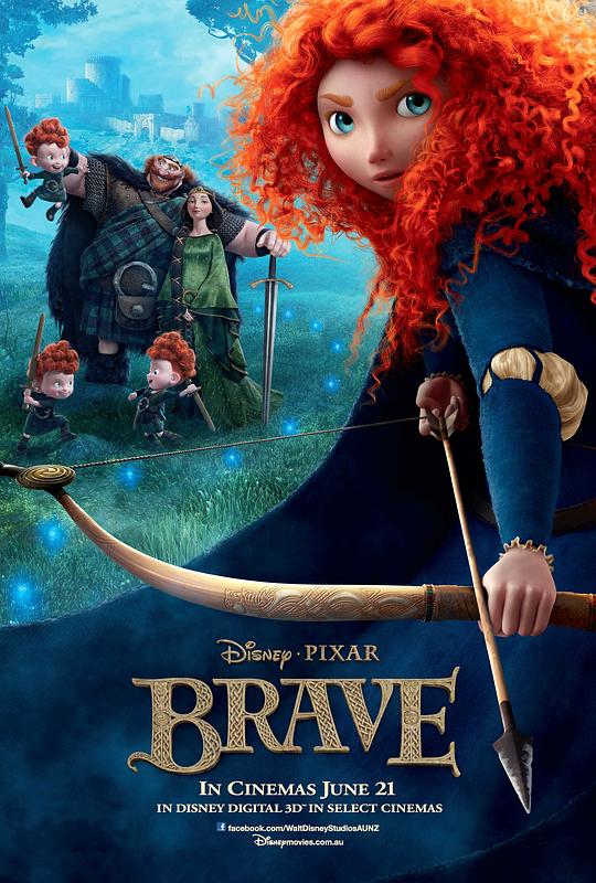 勇敢传说 Brave (2012) / 勇敢传说之幻险森林(港) / 勇敢的公主 / 熊与弓 / Bear and the Bow
