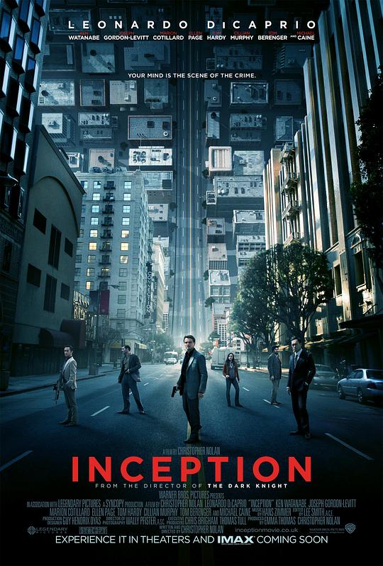 盗梦空间 Inception (2010) / 潜行凶间(港) / 全面启动(台) / 奠基 / 心灵犯案 / 记忆迷阵 / 记忆魔方