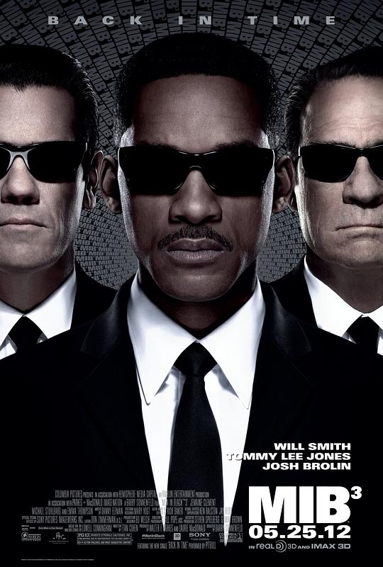 黑衣人3 Men in Black III (2012) / MIB星际战警3(台) / 黑超特警组3(港) / Men in Black 3 / MIB III